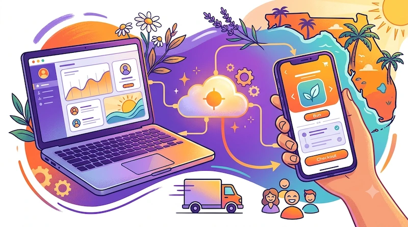SuperFeels: App de ventas con perfiles, comisiones y pagos online