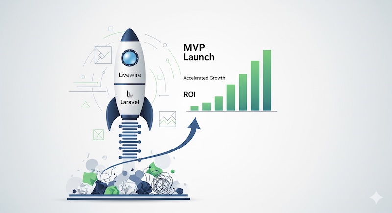 De la Ineficiencia al ROI: Cómo un MVP Basado en Laravel y Livewire Puede Transformar tu PYME