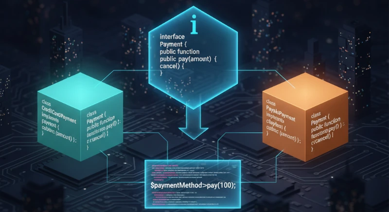 ¿Qué son las interfaces en la POO?